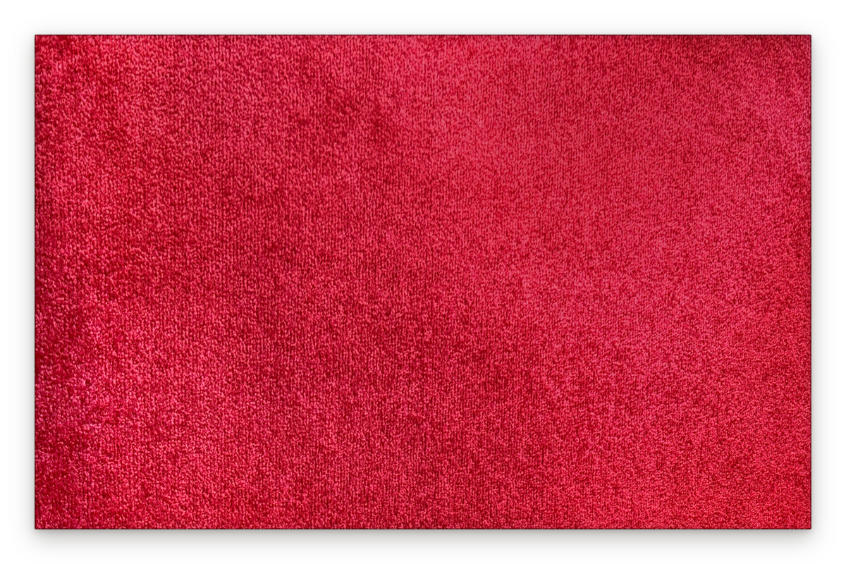 Droogloopmat Deluxe rood bovenaanzicht