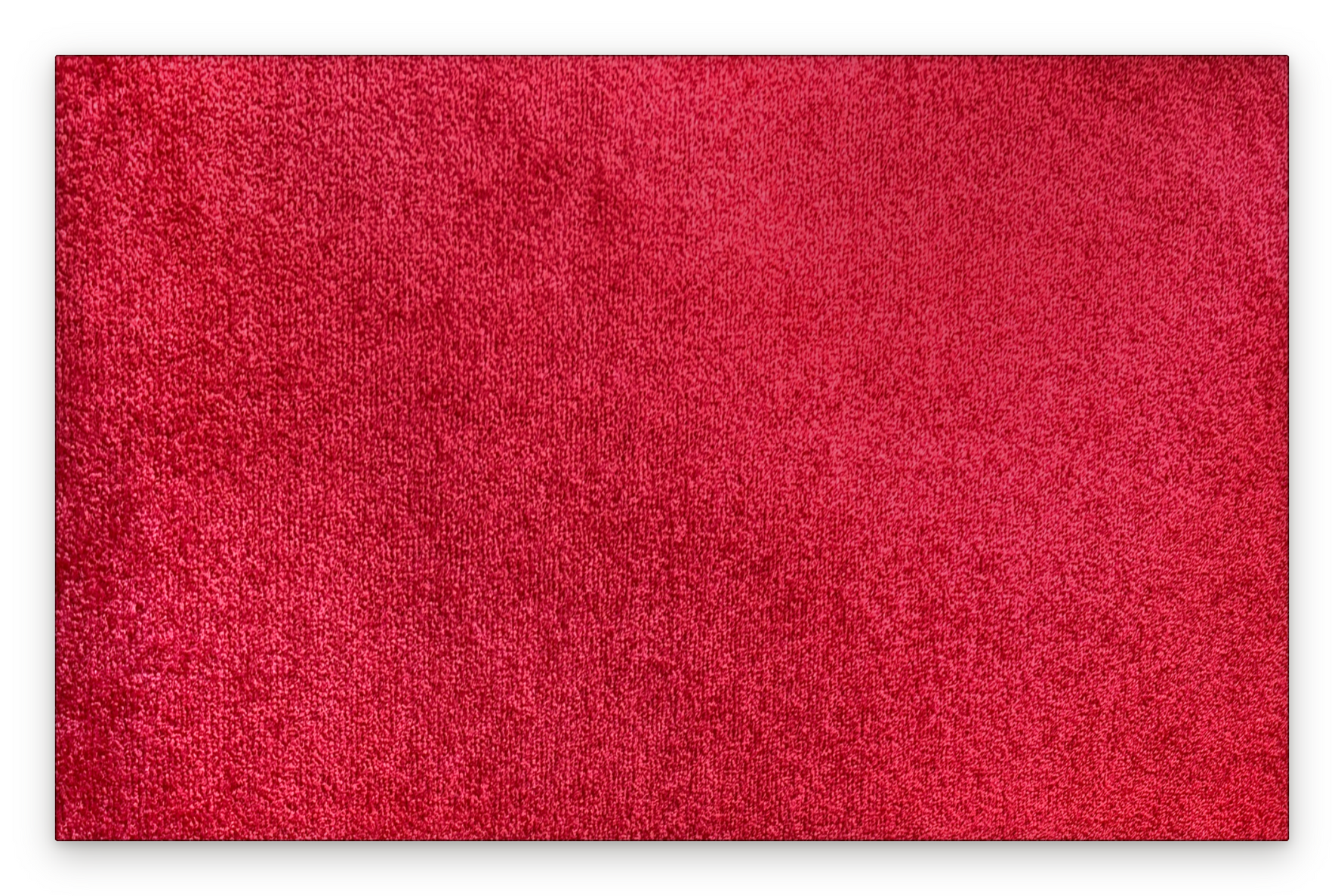 Droogloopmat Deluxe rood bovenaanzicht