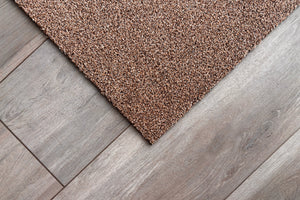 Droogloopmat Premium beige detail