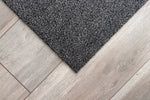 Droogloopmat Premium grijs detail