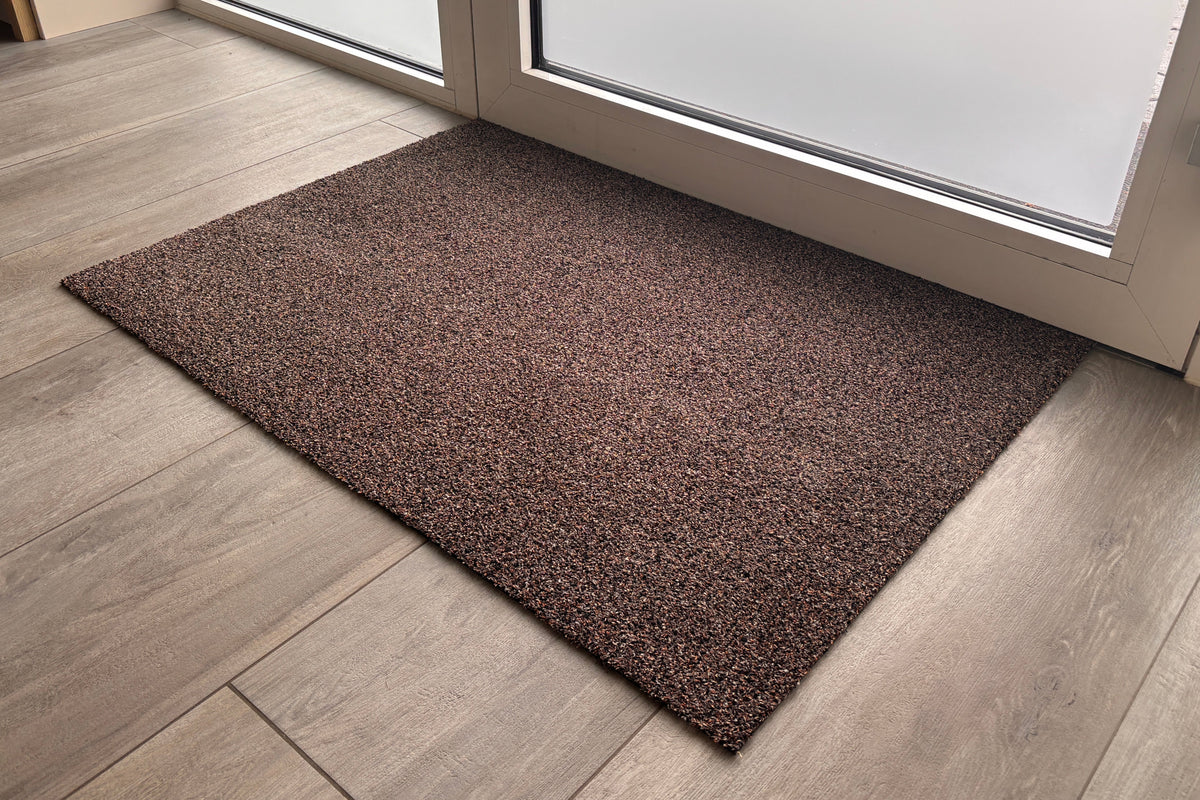Droogloopmat Premium taupe close up