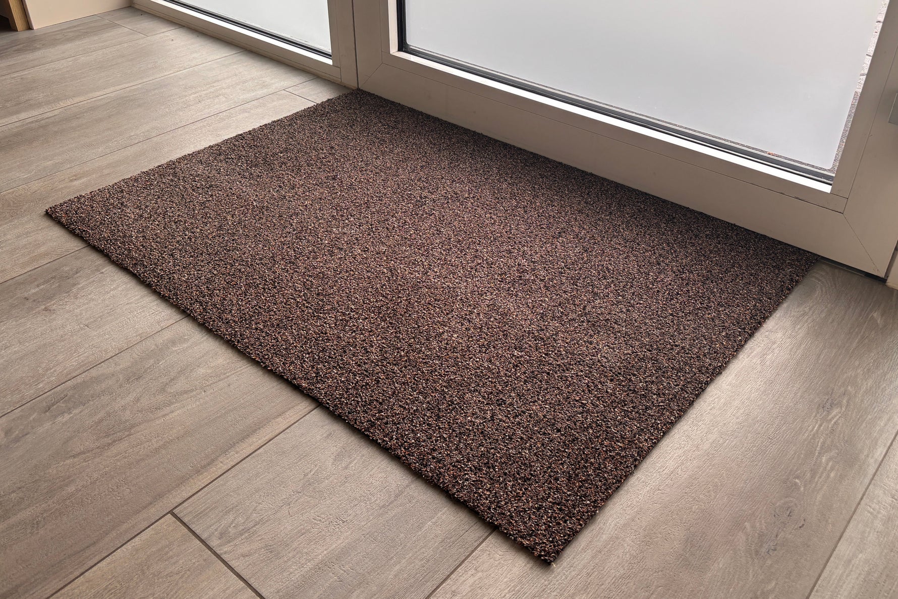 Droogloopmat Premium taupe close up