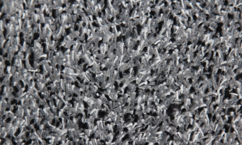 Droogloopmat licht grijs, detail 2