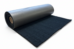 Kokosmat blauw op rol