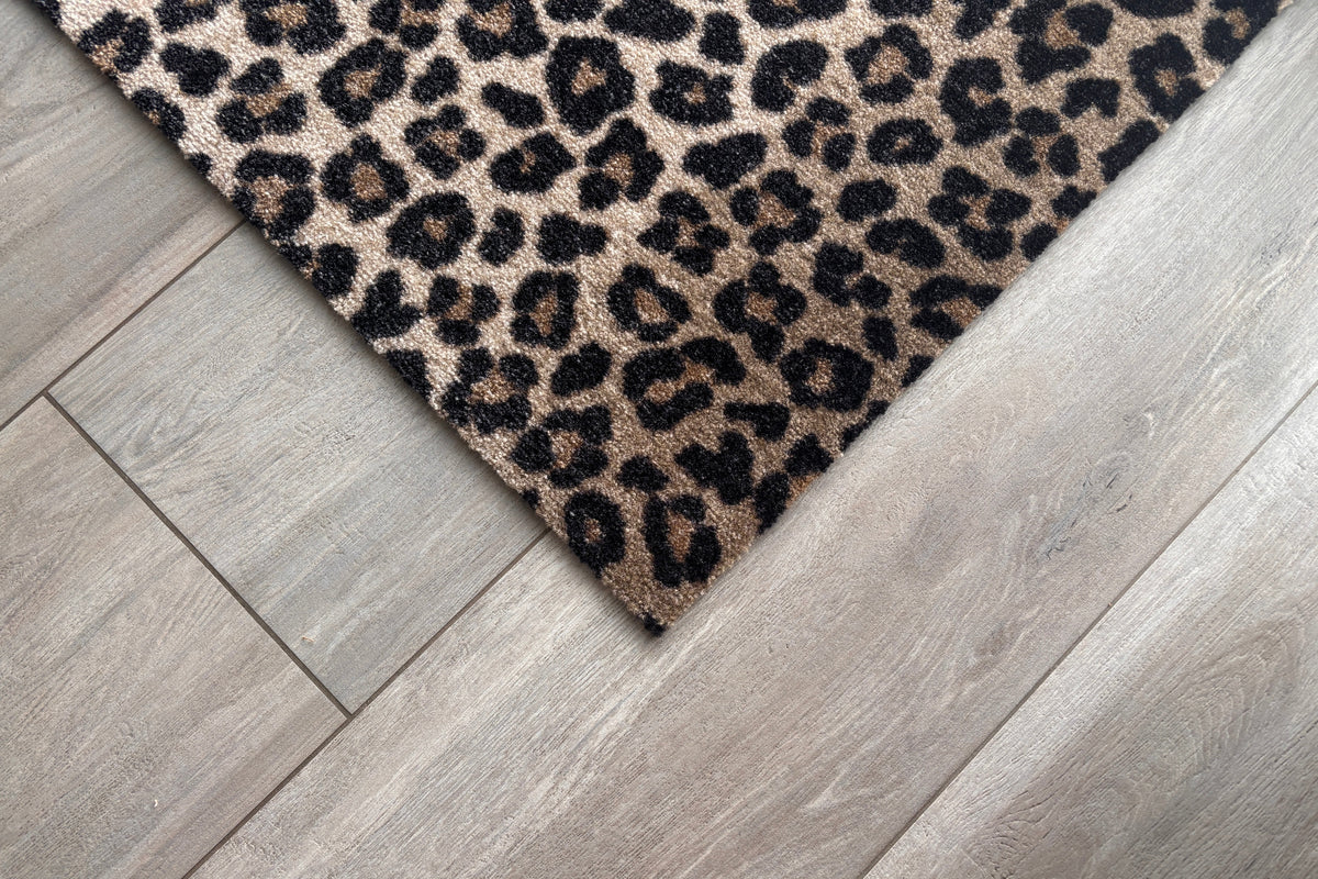 Panterprint droogloopmat detail