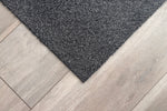 Weekmakervrije droogloopmat antraciet detail