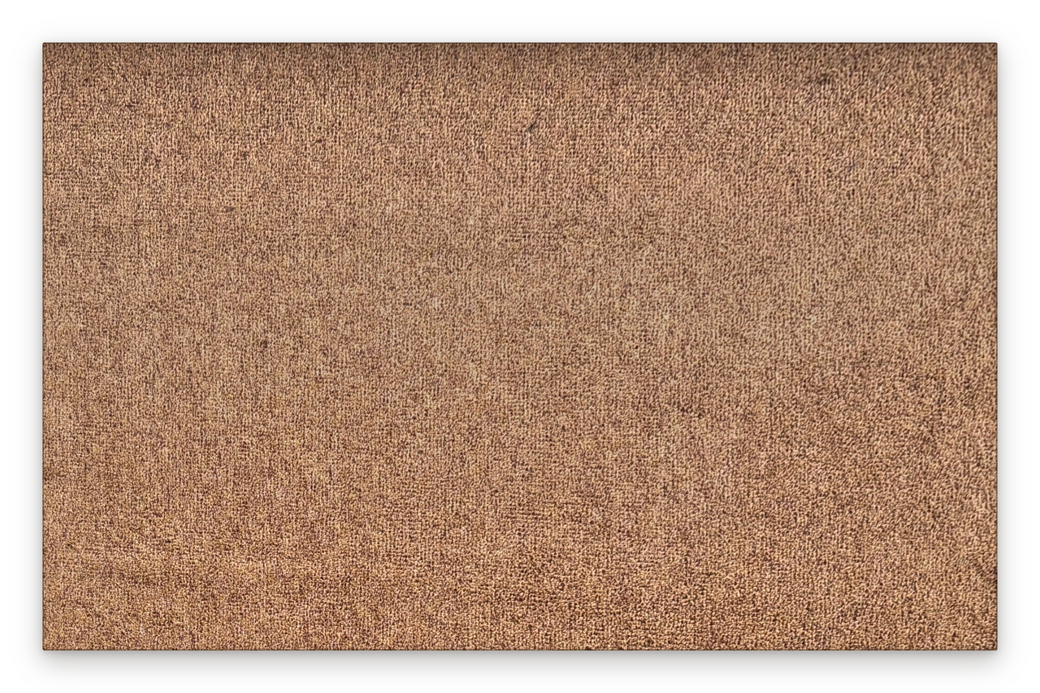 Weekmakervrije droogloopmat beige bovenaanzicht