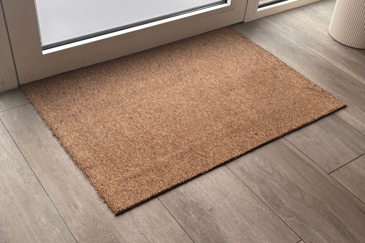 Weekmakervrije droogloopmat beige productafbeelding
